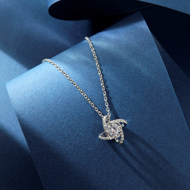 Collar Trébol de la Suerte Elegante para Mujer