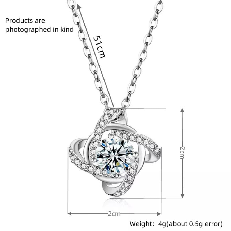 Collar Trébol de la Suerte Elegante para Mujer