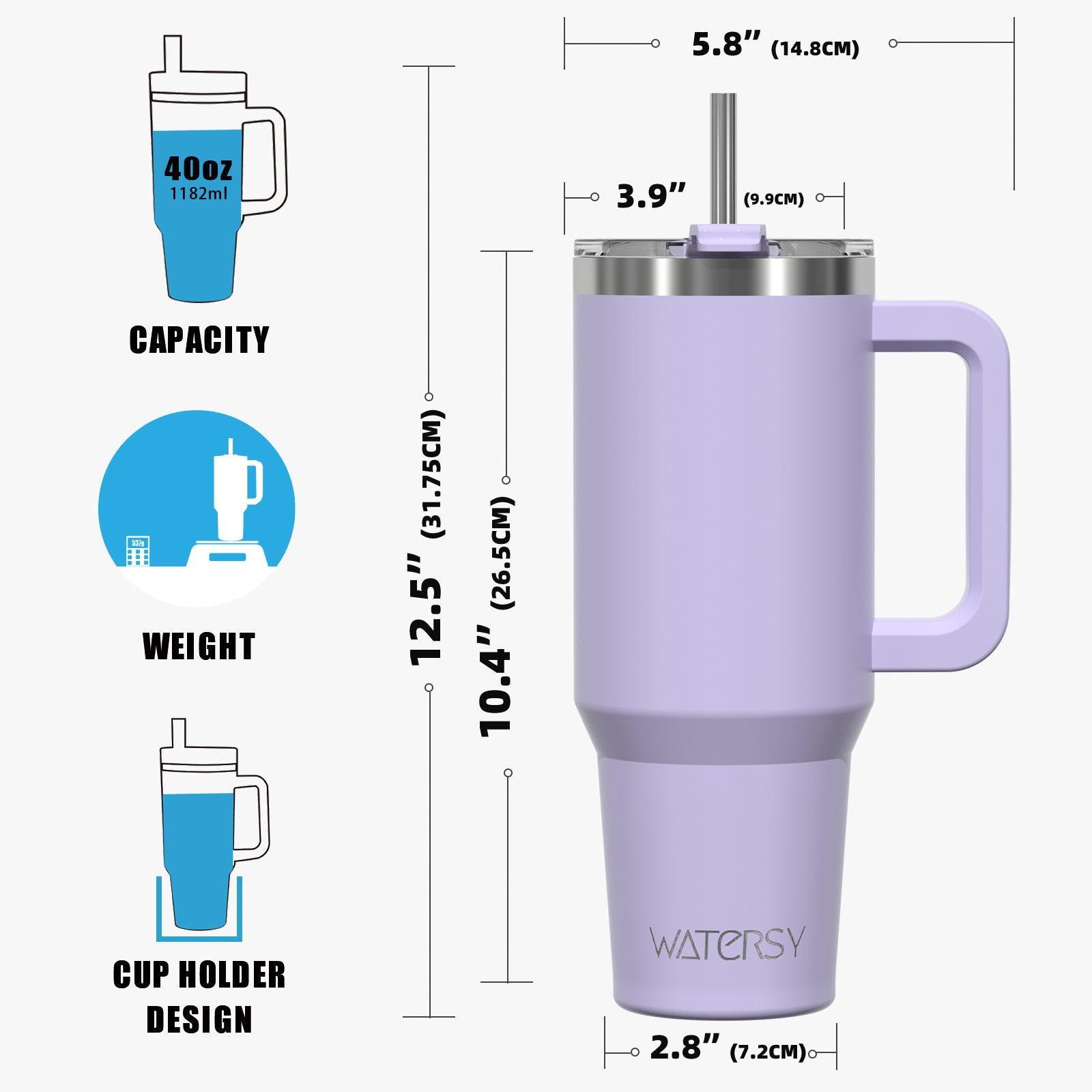HydroDay™ XL — Vaso Térmico 1,2L con Canuta