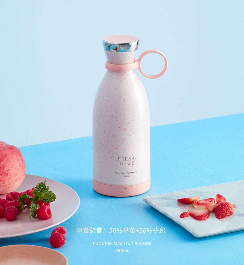 Mini Licuadora Portátil Recargable para Batidos y Smoothies