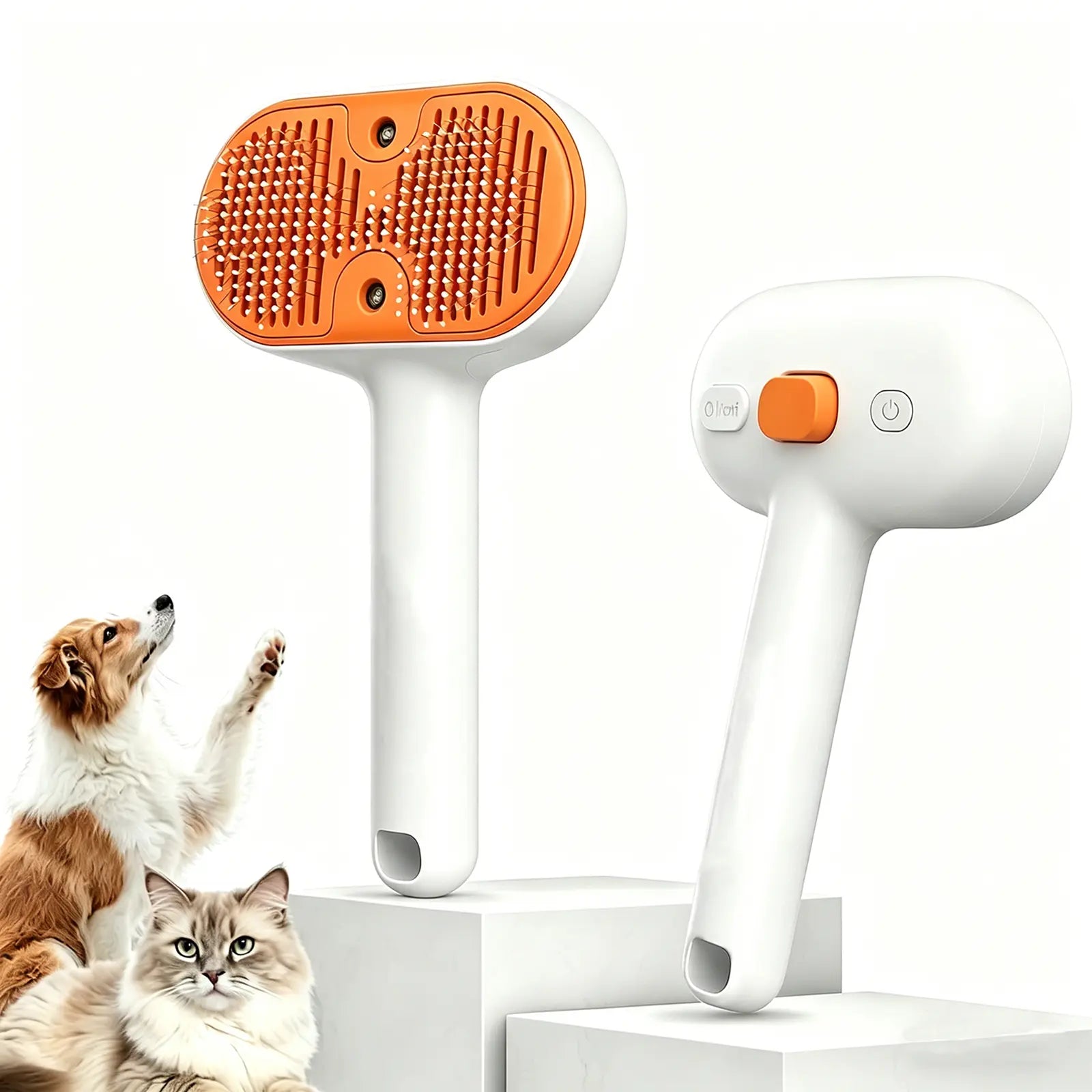 FurFree™ Pro — Cepillo Vaporizador 3 en 1